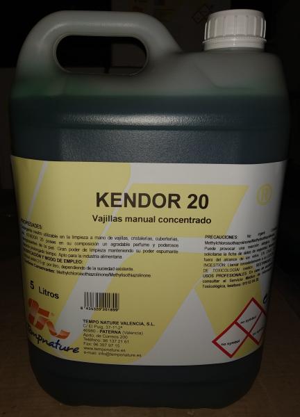 KENDOR LAVAVAJILLAS SUPERCONCENTRADO 5 KG. TEMPO