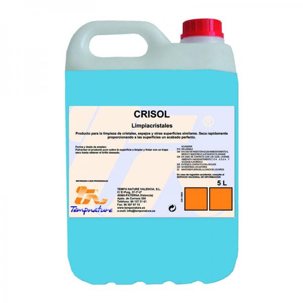 LIMPIACRISTALES 5 LT. CRISOL  TEMPO