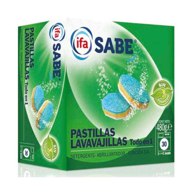 PASTILLAS LAVAVAJILLAS TODO IFA-SABE C/30